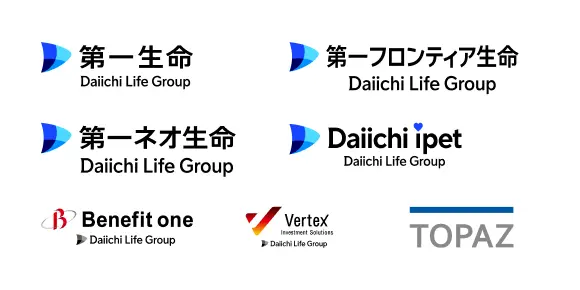 第一生命 / 第一フロティア生命 / 第一ネオ生命 / Daiichi ipet / Benefit one / Vertex / TOPAZ