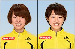 田中智美選手 松見早希子選手