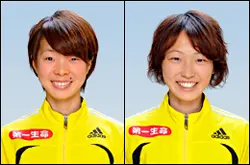 田中智美選手 松見早希子選手