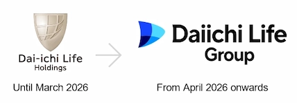 From Dai-ichi Life Holdings (until March 2026) to Daiichi Life Group (from April 2026 onwards).