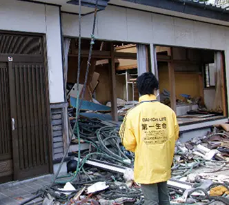 Photo of the Great East Japan Earthquake