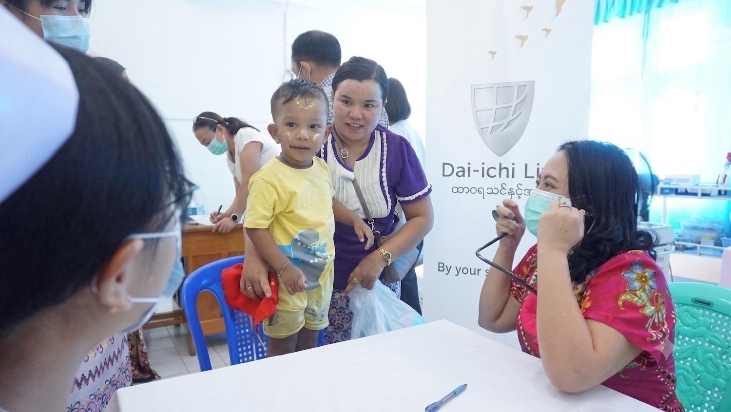 image link of Futures saved through pediatric surgery — Daiichi Life Myanmar delivers hope in the form of medical support