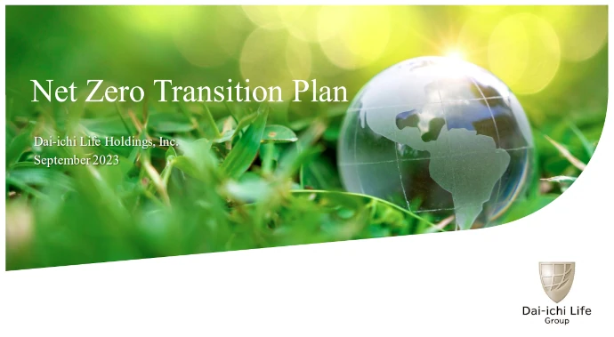 Net Zero Transition Plan Cover