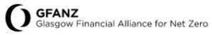THE GLASGOW FINANCIAL ALLIANCE FOR NET-ZERO（GFANZ）のロゴ画像
